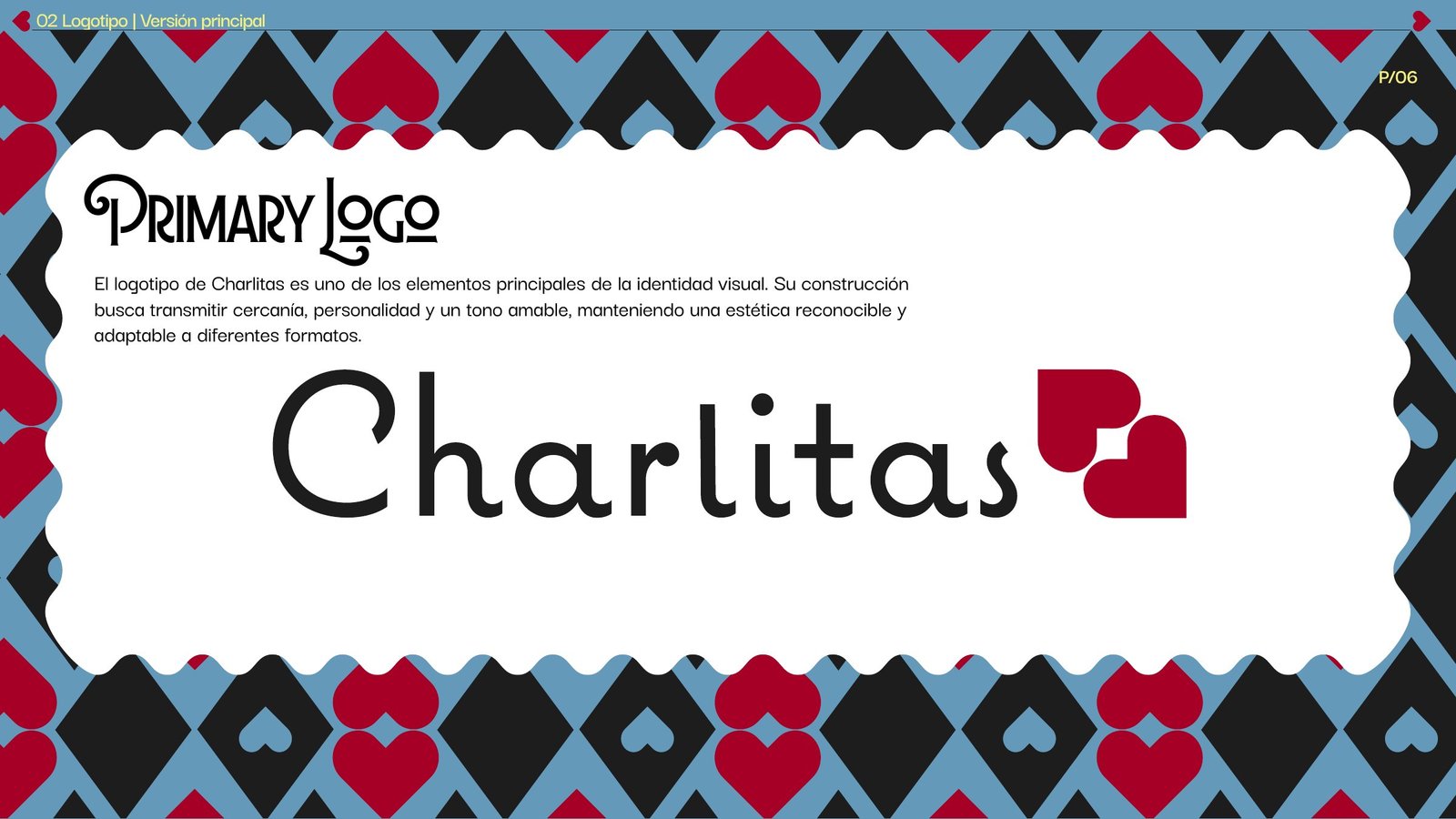 Logotipo principal de Charlitas