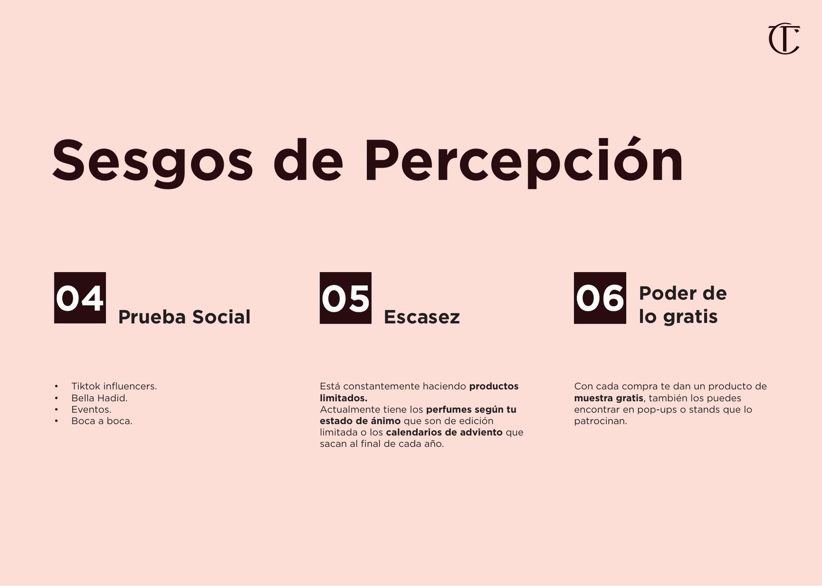 Segunda parte del análisis de sesgos: prueba social, escasez y reciprocidad