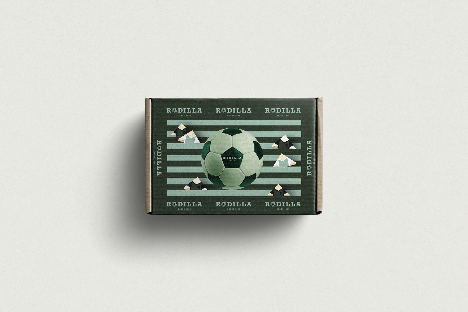 Packaging final de Rodilla sobre fondo claro